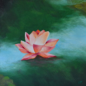 Lotus 3 – Oil on Canvas